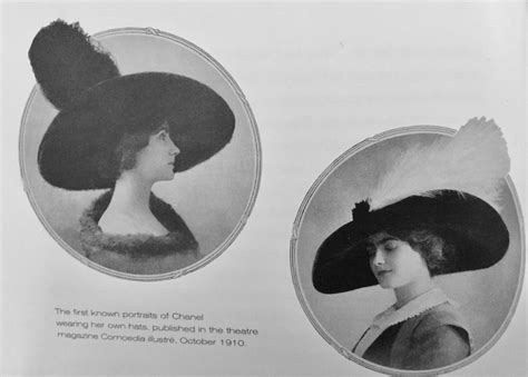 history of Chanel hats